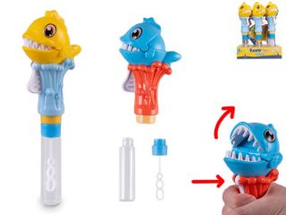 Obrázek z Bublifuk 25cm s piraňou klapací zuby, 2dr (12) 
